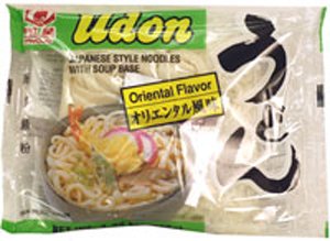Udon Japanese Style Noodles with Soup Base - Oriental Flavor by Imported