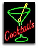 Cocktails Neon Sign 31 x 24