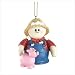 SNOWBERRY CUTIES FARMER ORNAMENT CHEAP CHRISTMAS DECOR