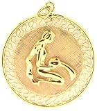 Aquarius, 14K Gold Charm