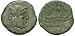 Roman Republic, C. Vibius C.F. Pansa, 90 B.C.; Copper As