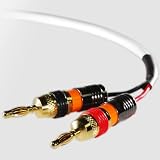 Mediabridge Ultra Series - 100ft - 16 AWG Stranded CL3 Rated Oxygen-Free Speaker Cable - Dual Gold Banana Tips to Dual Gold Banana Tips
