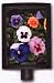 Fine Art Pansy Floral Design Nightlight--Pansies Night Light