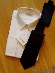 Tie-100% Finest Silk Long Tie- Black