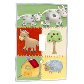 Kidsline Barn Yard Barnyard Switch Plate