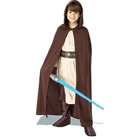 Rubies Costume Star Wars Child's Hooded Jedi Robe, Medium