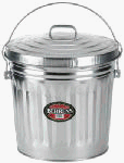 Behrens 6110 Galvanized Garbage Can