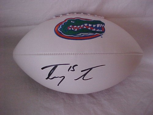 Tim Tebow Hand Signed Autographed Florida Gators Full Size NCAA Football