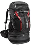 Speedo Tri-Clops Backpack, Black/Grey/Red, 50-Liter