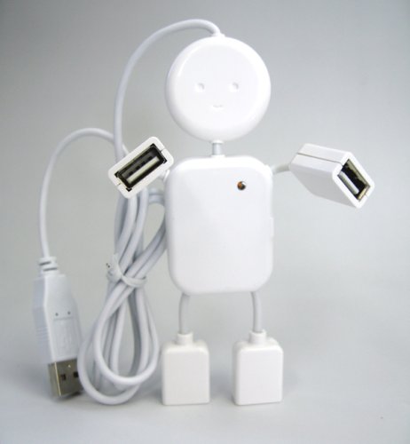 Cover image : ＤＥＳＩＧＮ　ＦＡＣＴＯＲＹ　USB2.0対応　4ポートバスパワーUSBハブ HUBMAN