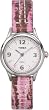Timex Women's 2H081 Color Indiglo Night-Light with Multi-Tone Genuine Leather Strap