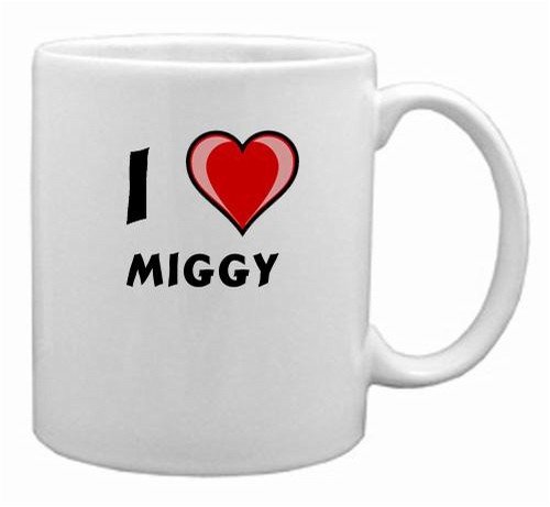 I Love miggy Mug