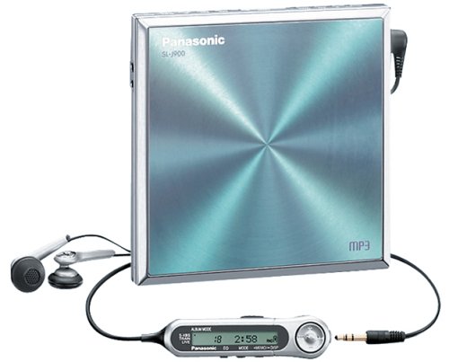 Panasonic ドッキンスタイルCD SL-J900-S ポータブルCDプレーヤー (シルバー)