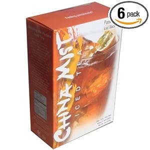 China Mist Iced Tea Brew-at-Home Iced Black Tea, Passion Fruit, 2-Ounce Packages (Pack of 6)