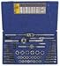 Irwin Hanson Tap & Die Set, Metric, High Carbon, 54 Pc