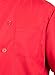 Red Lightweight Short Sleeve Chef Coat