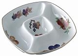Royal Worcester Evesham Gold 10- 1/2-inch Square Crudites