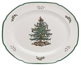 Spode Christmas Tree 16-Inch Oval Platter