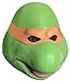Rubie's Costume Teenage Mutant Ninja Turtles Adult Michelangelo Overhead Latex Mask