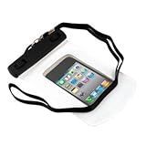 White Cool Sealed Waterproof Bag With Necklace Strap for Underwater Swimmin ....