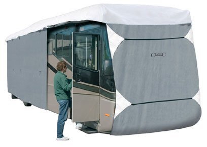 Classic Accessories 77563 PolyPro III Deluxe Class A Extra Tall RV Cover, Fits 30' - 33' RVs