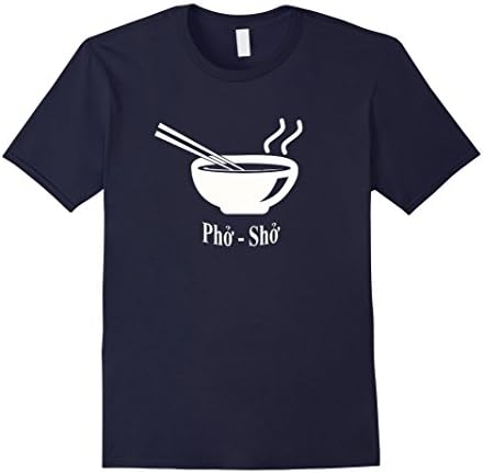 Men's Pho Sho T Shirt - Pho Sho Funny Vietnamese Vegetarian Vegan XL Navy