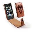 Apocalypse Tuff-grip (antenna Assist) Case Cover For Apple Iphone 4g / 4 - Brown - Guardian By I-nique