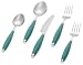 Fiesta Turquoise 5-Piece Flatware Set, Service for 1