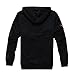 Madhero Men's Quilted Checker Full-zipper Fashion Hoodie