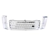 03-05 Land Rover Range Rover HSE Chrome Mesh Sport Style + Side Vent Grille by Generic Product