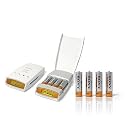 Sony LCD-Charger Schnell-Ladeger&auml;t (inkl. 4 LR 6 / AA NiMH 2700 mAh)