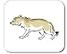 Decorated Mouse Pad with the image of: animals, jackal, asia
