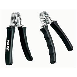 Double Coiled Chromed Steel Spring Hand Grips by Valeo