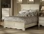 Wilshire White Queen Size Panel Bed