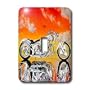 Light Switch Cover Picturing Picturing Harley-Davidson Motorcycle - single toggle switch