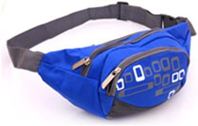 YMX Sports Waist Bag for Both Men and Women Blue