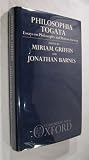 Philosophia togata : essays on philosophy and Roman society