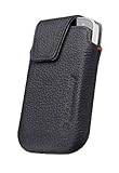 BlackBerry Leather Pocket Swivel Holster Case for BlackBerry Bold 9900 / 99 ....