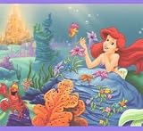 The Little Mermaid - Ariel Princess - Girls Room Wall Border