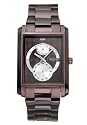 Kenneth Cole New York Men's Brown IP Bracelet Watch #KC3787