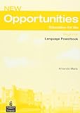 New opportunities : education for life. Language powerbook