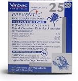 PREVENTIC Collar (25) 2-PACK For Dogs OVER 60 lbs