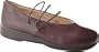 Arcopedico Women's Rose Flat Shoes,Bordeaux Aniline,42 M EU