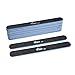 AMT 12 PCS Round Black Nail Files 100/180 Grit | BLACK Nail FIle | Nail FIles for Acrylic Nails | Emery Boards for Nails | 180 Grit Nail File (12 PCS Nail File, Blue Center, Black File)