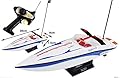 Generic 1:25 Radio Remote Control Speedboat RC Electric Racing Watercraft Yacht Toy Hobby White