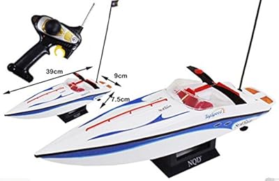 Generic 1:25 Radio Remote Control Speedboat RC Electric Racing Watercraft Yacht Toy Hobby White