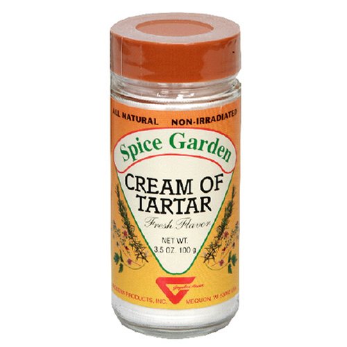 Spice Garden Cream of Tartar, 2.5-Ounce Jar (Pack of 6) by Spice Garden