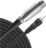Deals  Live Wire XLR(F)-RCA Audio Cable 5 Foot