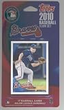 2010 Topps Baseball Cards Atlanta Braves Team Edition 17 Card Set with Bonus 4-Pocket Portfolio Notebook - Set Includes Chipper Jones, Takashi Saito, Nate McLouth, Kenshin Kawakami, Jair Jerrjens, Brian McCann, Tim Hudson, Tommy Hanson & more!