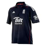 ENGLAND Men's 2010/11 ODI Short Sleeve Cricket Shirt, Navy, 38/40in